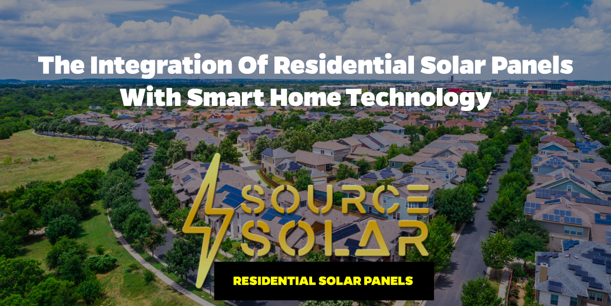 The Integration of Residential Solar Panels with Smart Home Technology